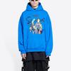 Balenciaga x THE SIMPSONS Cotton Hoodie Wide Fit 'Blue' Men's 674986TLVG84210