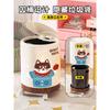 Dachshund trash can, household living room, enlarged capacity bucket, light luxury, high-end bedroom, high value with lid, new paper basket