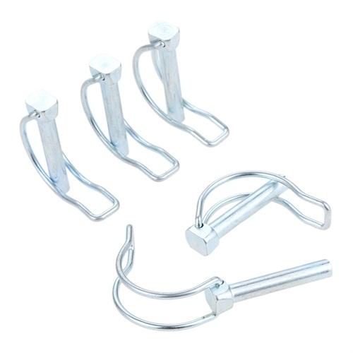 DRELD 5/4/2pcs Quick Lock Release Trailer Towing Coupler Safety Pin Bicycle Stroller Cargo Boat Hitch Hook Clip M4.5/M8/M10/M11