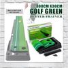 Тренировочный набор для гольфа 3M, коврик для тренировок по паттингу в помещении, тренажер для гольфа с автоматическим возвратом мяча, газон для гольфа