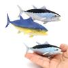 Bluefin Tuna Figure Realistic Shape Solid Model Educational Toy Simulation Marine Life Fish Figures Model Toy Kids Toy