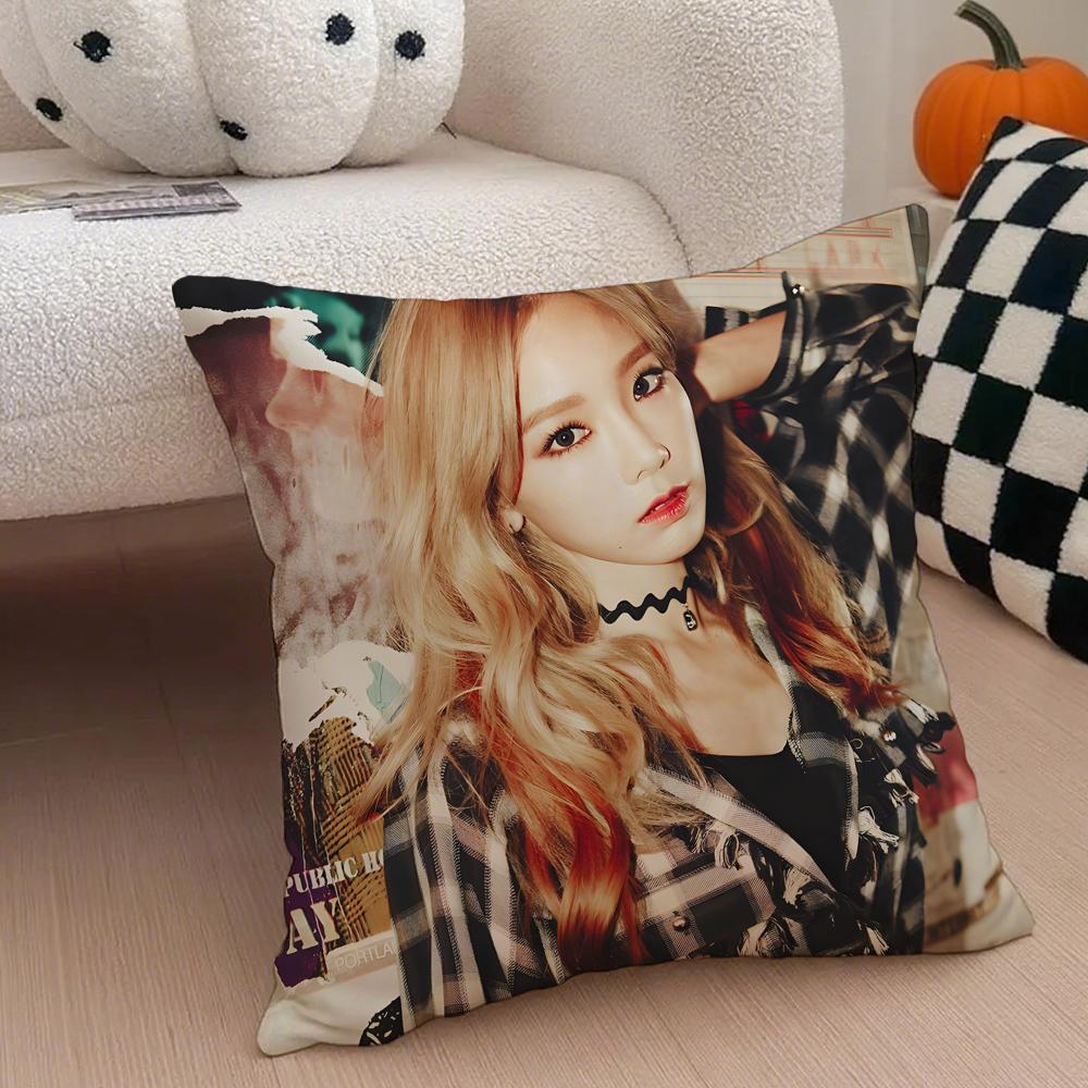 singer powerful TTaeyeon Cushion Cover Throw Pillow Cover Hidden Button Durable Polyester Chair Cushion