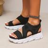 Plus Size Women 'S Shoes Summer Comfort Casual Sport Sandals Women Beach Wedge Sandals Women Platform Sandals Roman Sandals