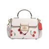 New Morgan With Cow Leather Shoulder Bag Crossbody Bag Handbag Small Size Women's White CF419-IMCAH
