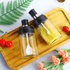 250ML Glass Seasoning Bottles Tank Spice Container Pepper Spoon Cover Oil Brush Honey Dispenser Food Storage Kitchen Accessories