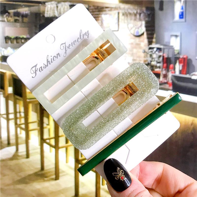 Корейский модный красочный ацетатный комплект из 3 шт./компл., набор заколок для волос, шпилька для женщин и девочек, заколки, аксессуары, ювелирные изделия, заколка для волос, головной убор