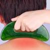 1pc Gua Sha Massage Tool With Handle, Lymphatic Drainage Massager, Body Shaping Gua Sha Tool
