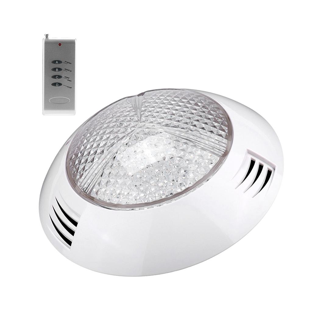 Светильники для бассейна, AC12V 35W 360LED RGB Светильник для бассейна Светильники для фонтана Светодиодный подводный светодиод с пультом дистанционного управления для бассейна, основания вазы, спа, аквариума, пруда, джакузи