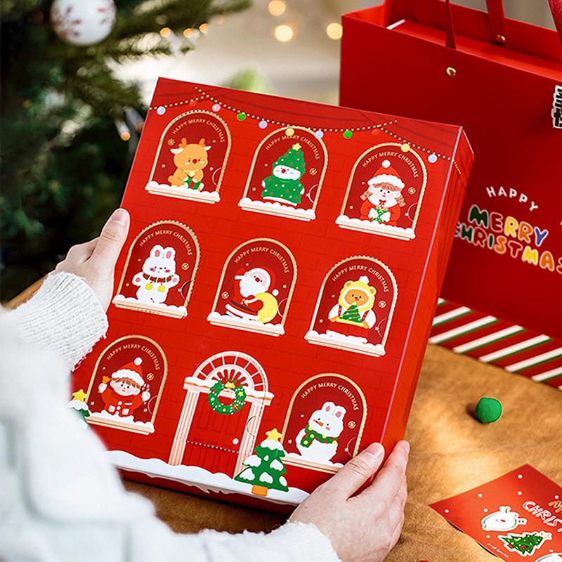 Create Joyful Memories with DIY Advent Calendar; Christmas Countdown with 9 Empty Cardboard Boxes