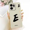 For Honor X6d X6D 5G Case LNA-NX1 Simple Lucky Letters A-Z Silicone Back Cover For Honor Play 60A 60a 5G NLA-AN00 Bumper Shell