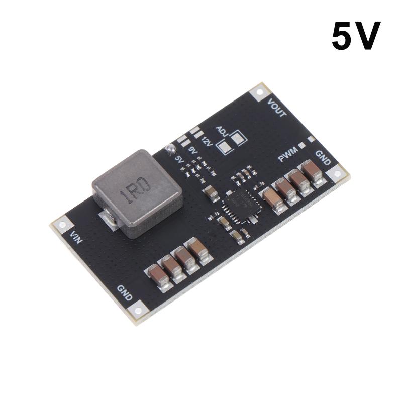 TPS61088 Высокоэффективный DC-DC повышающий модуль Регулируемый Стабильный Выход 5В 9В 12В для Модификации Power Bank
