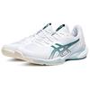 Asics Solution Speed FF 3 Low Top Tennis Shoes Men's White Green Sneakers 1041A498-100