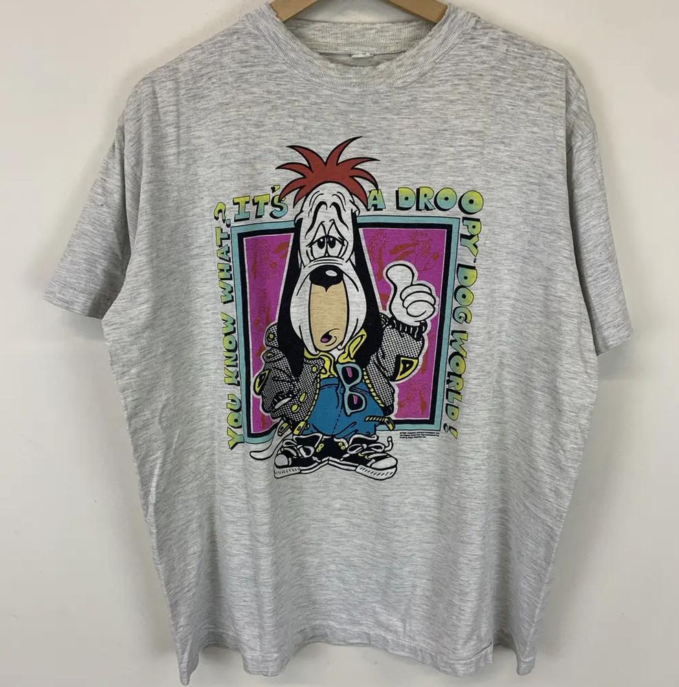 Droopy Dog You Know What Shirt Funny Sport Gray Unisex S-5XL ND981 Unisex T-Shirt