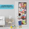 Large Size Doll Display Mesh Hanging Bag New Toy Organizer  Children's Room