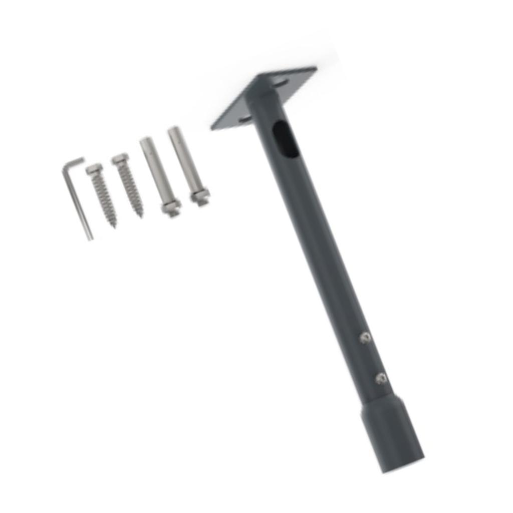 Антенна крепление на крышу алюминиевый сплав многофункциональный Т-образный металлический кронштейн с адаптером для V2