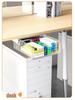 Under-Desk No-Punch Invisible Drawer & Organizer for Cosmetics