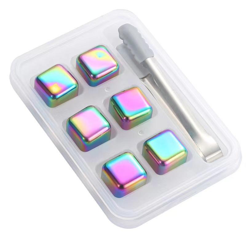 Набор ледяных шариков из нержавеющей стали 304 для виски и вина