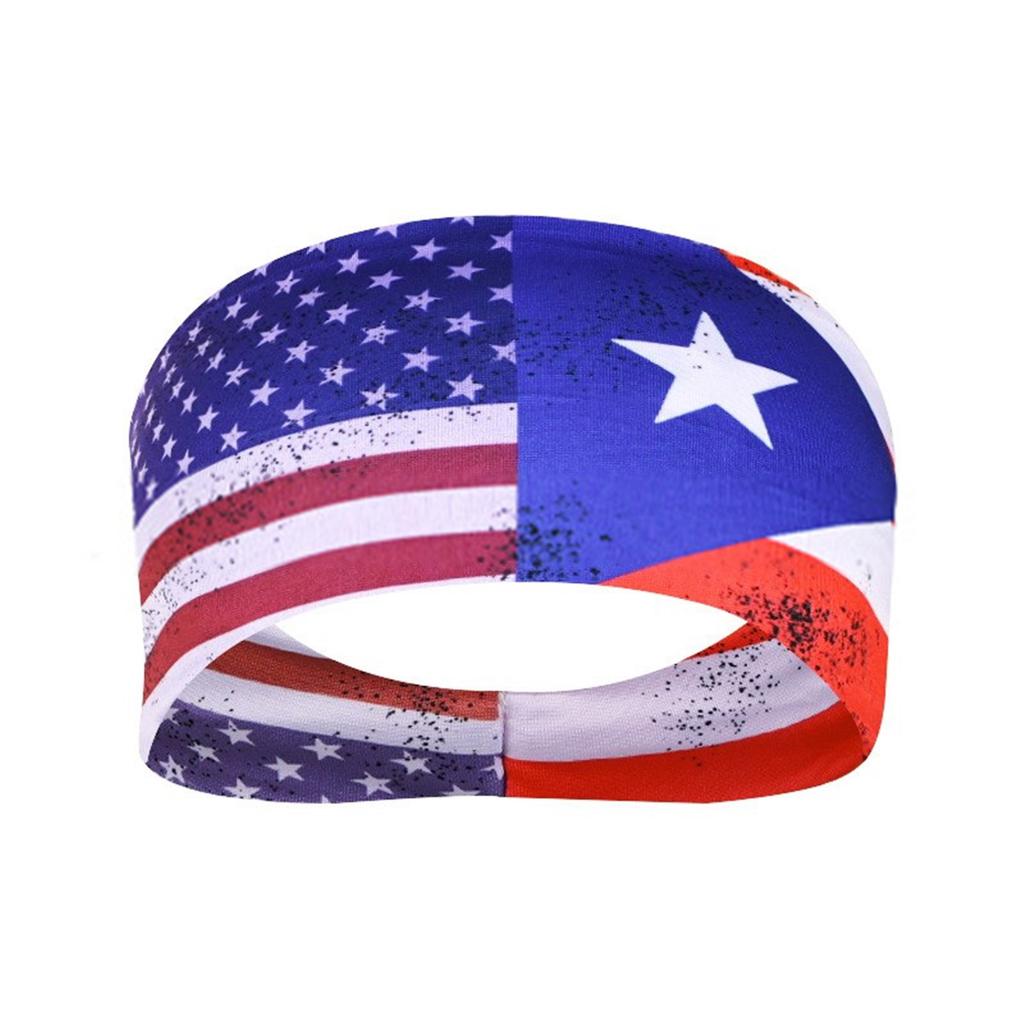 Стильная повязка на голову для мужчин, женщин и детей, модный и удобный головной аксессуар, флаги, напульсники, универсальный