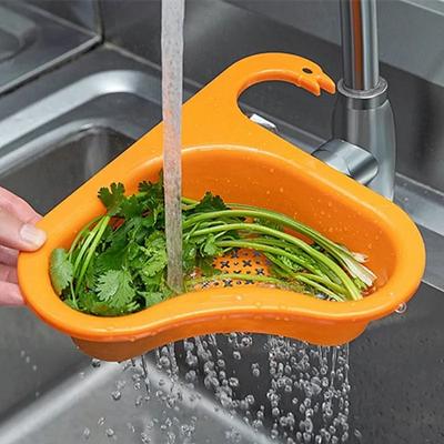 1 шт., сливная корзина для кухонной раковины, органайзер, держатель для крана, сито, дуршлаги для пищевого мусора, сливная полка, аксессуары для организации
