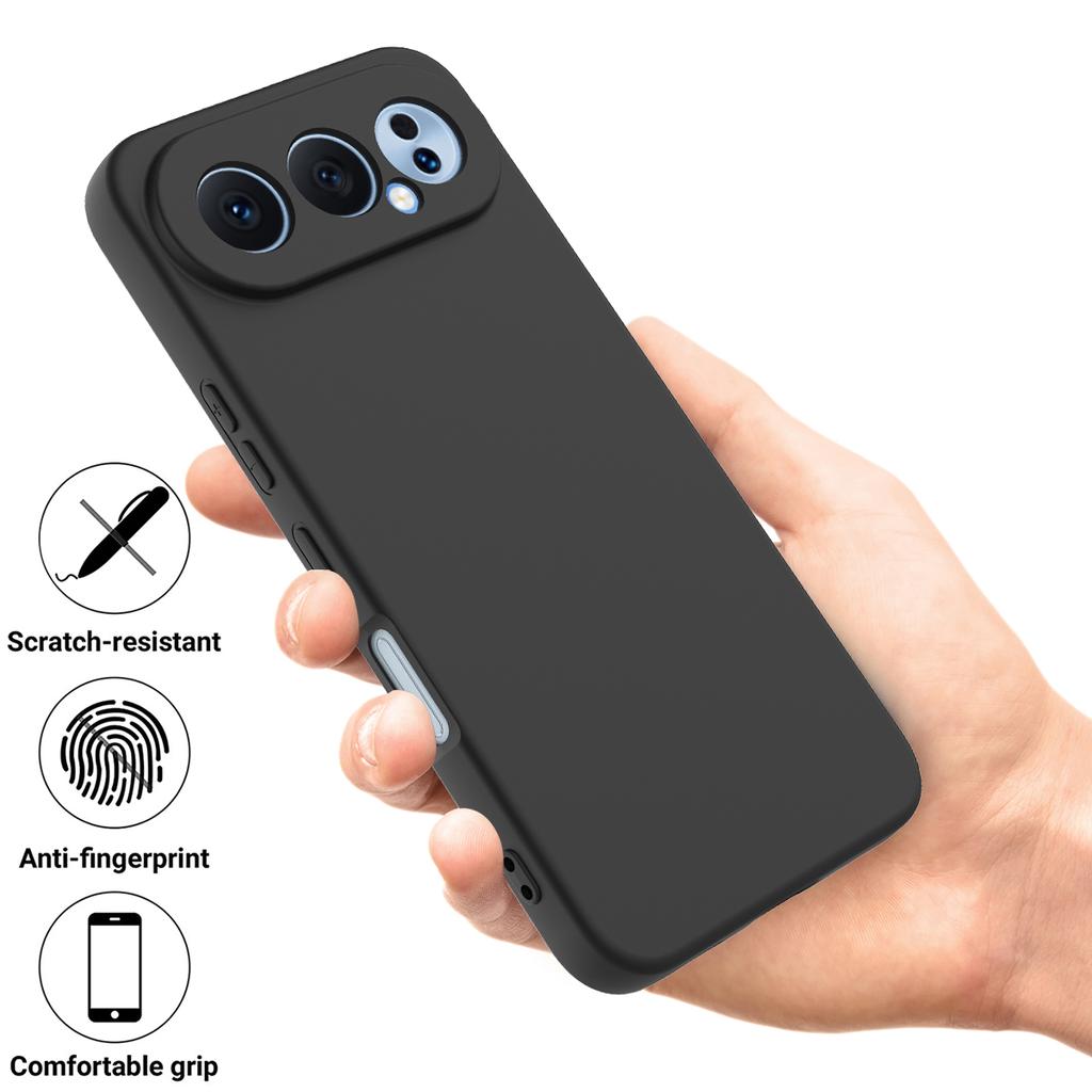 For Honor 500 Pro 5G/Honor 500 5G Liquid Silicone Case Phone Back Cover with Hand Strap