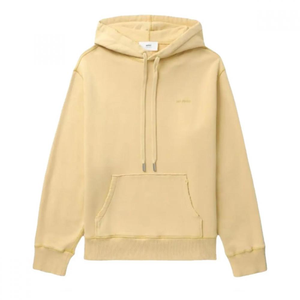 Ami Unisex Logo Faded Out Hoodie Je0052 718