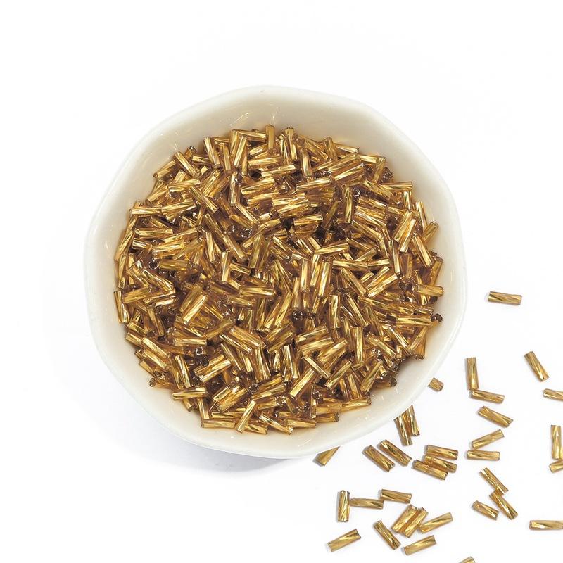 300 шт. 2x6 мм спиральные трубчатые бусины, аксессуары для одежды, изготовление платьев, сделай сам, спиральные стеклянные бусины для изготовления ювелирных изделий, браслетов, стекляруса, крутые трубчатые бусины