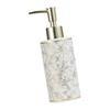 300ml Marble Ceramic Lotion Dispenser Refillable Soap Pump Bottle Empty Bottle Upgrades for Hand Sanitizer and Shampoo