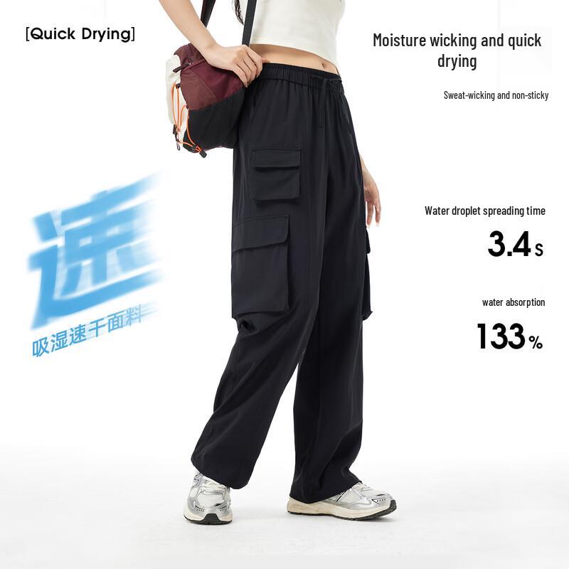 Camel Women's Outdoor Quick-Dry Cargo Hiking Pants