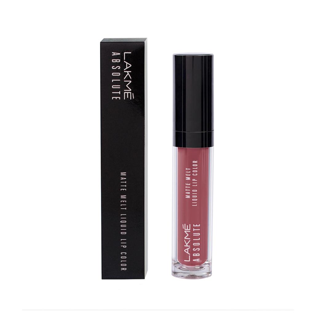 Liquid Matte Lipstick Vintage Pink (6 Ml), Absolute Matte Melt Liquid Lip Color Vintage Pink, Lakme