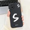 Для Realme C11 (2021) Счастливый чехол для телефона с первой буквой для Realme C11 2021 2020 RMX3231 RMX2185 Мягкий силиконовый противоударный чехол