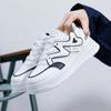 White Shoes Fashionable Autumn New Platform Height Increasing Breathable Casual Shoes for Students