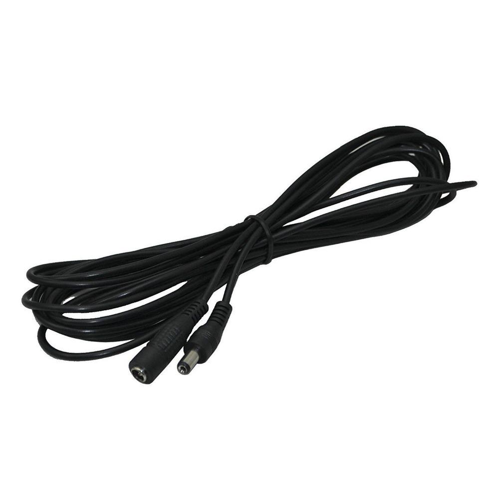 3M 5M DC 12V профессиональный черный высококачественный адаптер для камеры видеонаблюдения для домашней безопасности удлинительный кабель питания