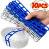 Reusable Elastic Band Lid Strap Universal Silicone Pot Lid Holder Lunch Box Bundling Strap Outdoor Tableware Storage Supplies