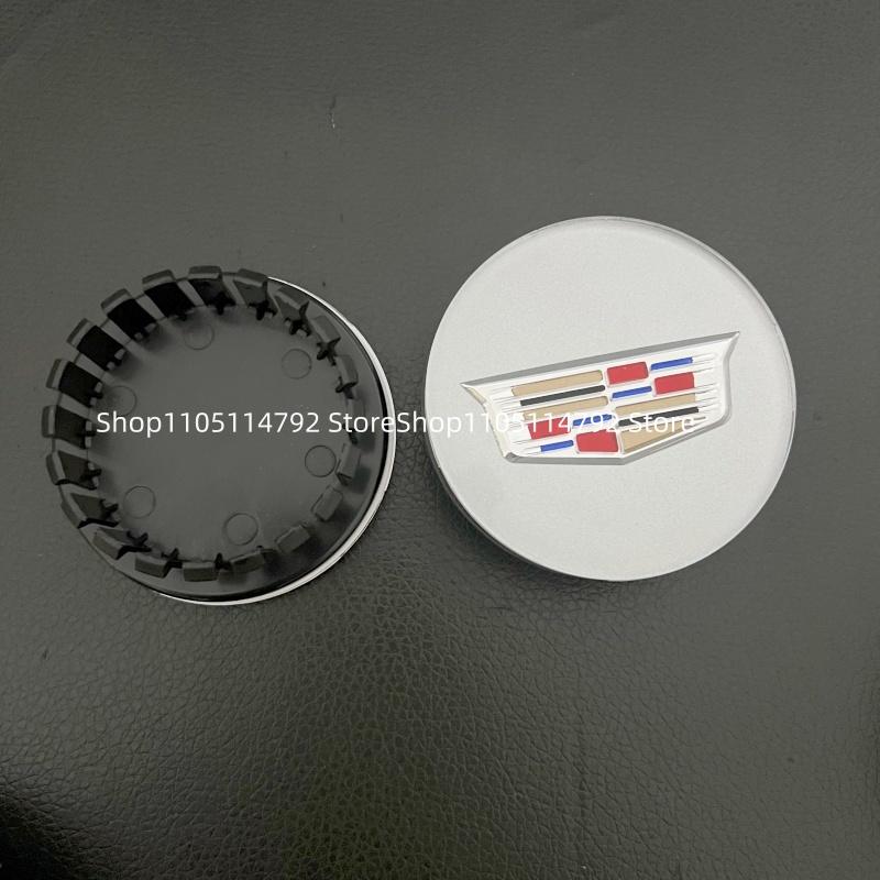 Acrylic ABS 67mm 4pcs Wheel Center Hub Cover Caps Accessories for Cadillac Escalade XT5 XT6 CT5 CT6 XTS CT4 Auto