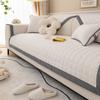 All-Cotton Sofa Cushion Four Seasons Universal Pure Cotton Cushion Simple Modern Non-Slip Sofa Cover Backrest Towel Cover Cloth