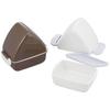 Shimomura Kihan Onigiri Case (2-Pack) - Fits Side Dishes, Perfect for Convenience Store Onigiri, Microwave-Safe, Compact, Heat-Resistant, and Outdoor