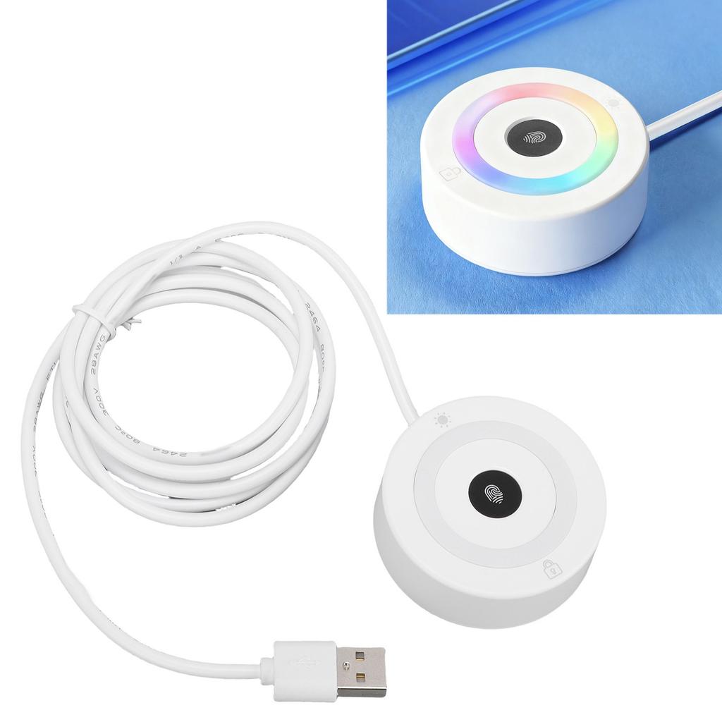 USB сканер отпечатков пальцев 360-градусное сенсорное управление Портативный вход без пароля Маленький сканер-рекордер 10Celsius11 Ноутбук ПК