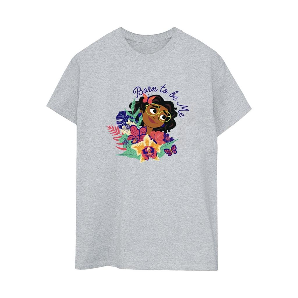 Disney Womens/Ladies Encanto Born To Be Me Cotton Boyfriend T-Shirt