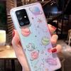 Чехол для Samsung S21 Ultra Note 20 Ultra S20 FE A42 5G A73 A53 5G A21S S20 Ultra Plus Прозрачный мягкий чехол Космическая планета