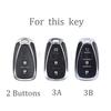 Чехол из ТПУ для автомобильного ключа с 2/3/4 кнопками для Chevrolet Chevy Malibu Camaro Cruze Traverse Sonic Volt Bolt Equinox Чехол для ключа Брелок-брелок
