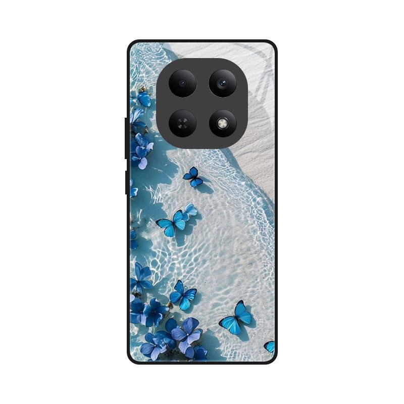 For Xiaomi Poco M8 5G Phone Case Luxury Tempered Glass Back Cover For Redmi Note 15 Note15 5G Fundas Full Camera Protection Etui