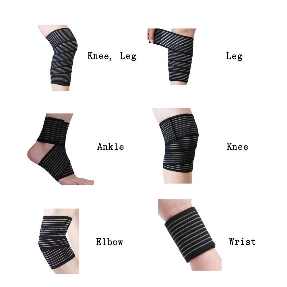 Kinesiology Tape Wrist Wraps Support Protector Knee Pads Ankle brace support Elbow protector pads