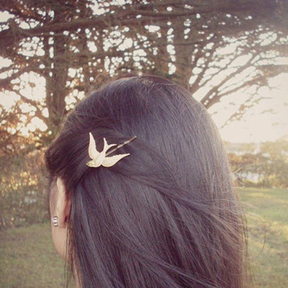 Swallow Gifts Animal Shape Hair Accessories Hairpin Word Folder Headdress