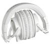 Audio Technica Professional Monitor Headphones White Studio Making ATH-M50xWH Recording/Mixing/DJ/Track