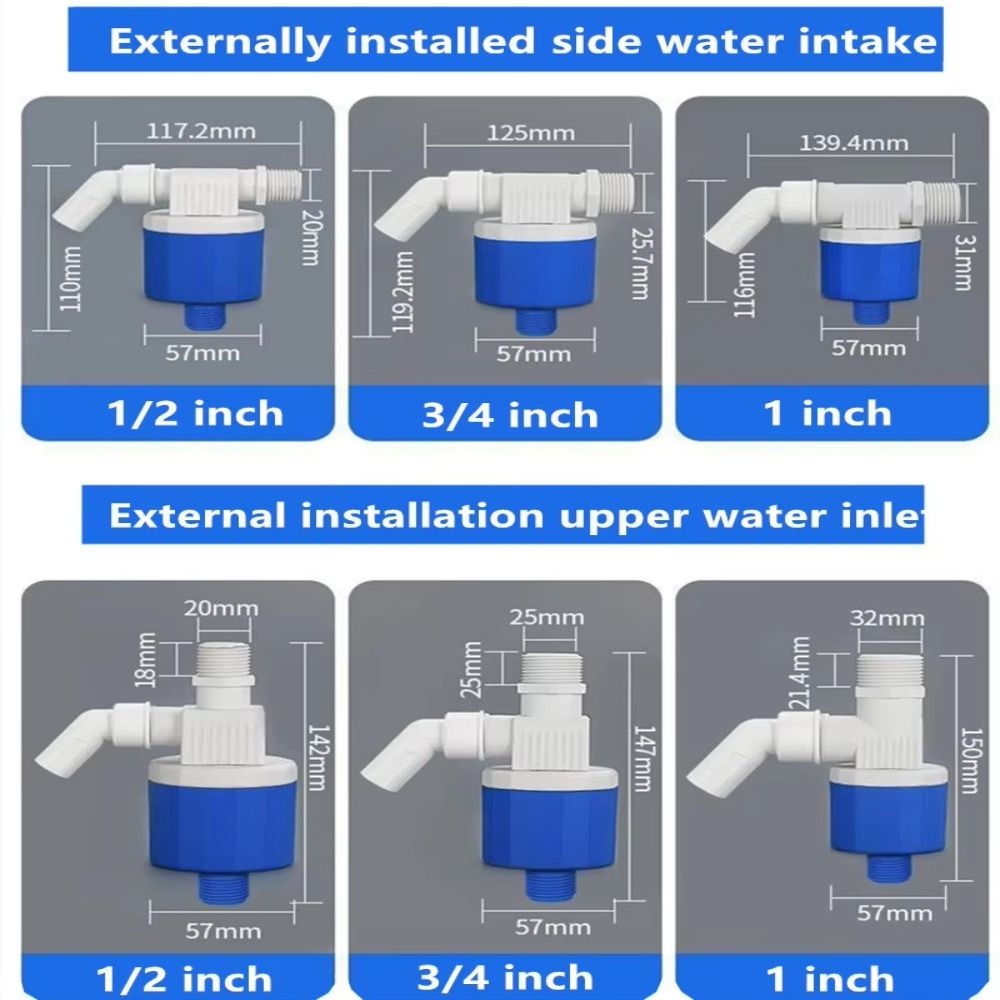 Durable Automatic Water Level Control Valve Automatic Stop Inlet Valve Creative Float Switch Tower