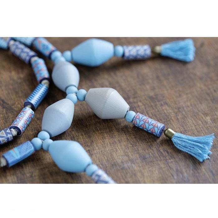 Lucy Wood Bead Cylinder 20x8.6mm 25 Pieces