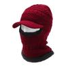 Winter Hat For Men Women Skullies Beanies Hats Winter Keep Warm Wool Scarf Cap Balaclava Knitted Hat For Women