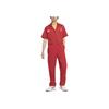 SB France Skateboarding Solid Casual Jumpsuit Men Jumpsuit Campus-Red DM7701-636