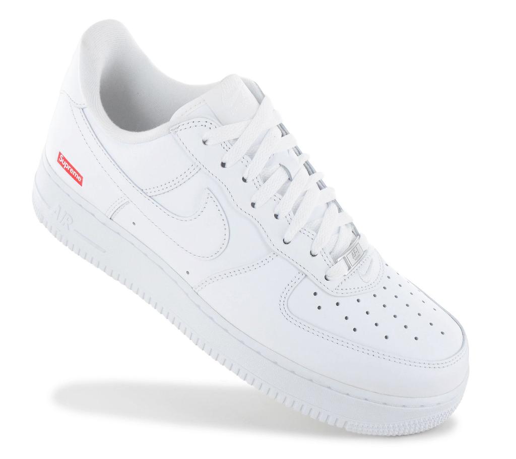 Nike X Supreme - Air Force 1 Low SP - Мужские Кроссовки Обувь Белый CU9225-100 ОРИГИНАЛ