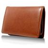 Мужской кошелек Tochigi Leather с отделением для монет, Натуральная кожа, Сделано в Японии, TGZ-3356 (Загар)